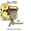 Anime Gold Mechanical DIY Music Box Movement Lilium Your Name Secret Base Musical Accessories Family Activities Gifts 3