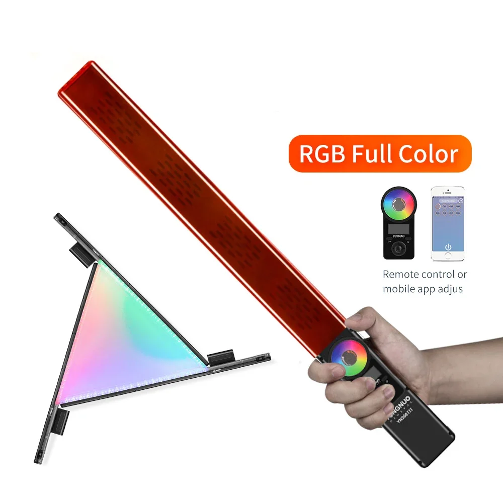 

YN360 III Handheld 3200K-5500K RGB Colorful Ice Stick LED Video Light Touch Adjusting Controlled by Phone App