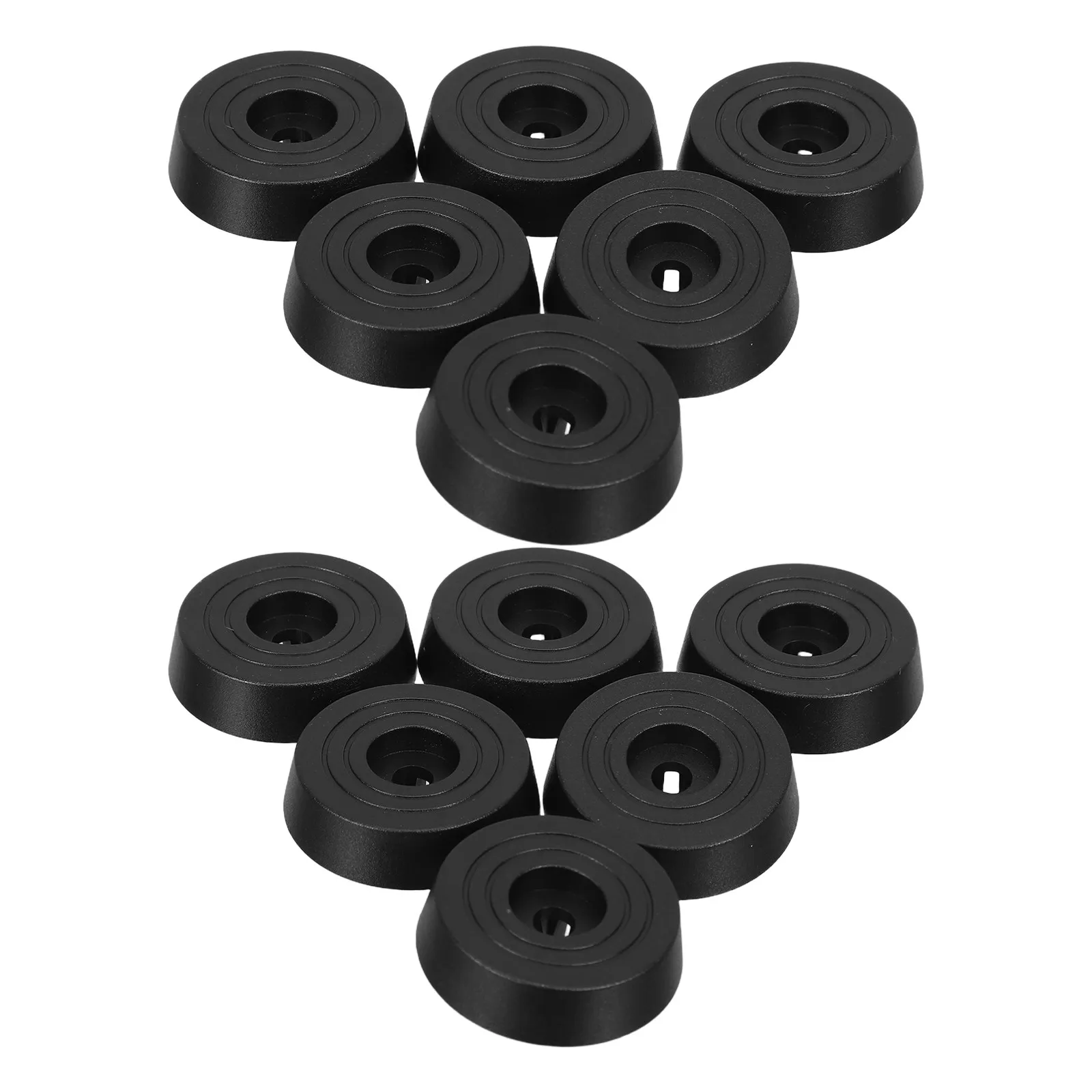 20Pcs 컴퓨터 케이스 피트 패드 진동 방지 충격 흡수 방지 미끄럼 방지 교체 PC 케이스 피트 라이저 사일런트 지원 데스크탑