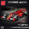 2024 New Technical Formula F1 Racing Car Building Blocks Set Model MOC Assembly Vehicle Bricks Kids Toys for Boys Christmas Gift 2