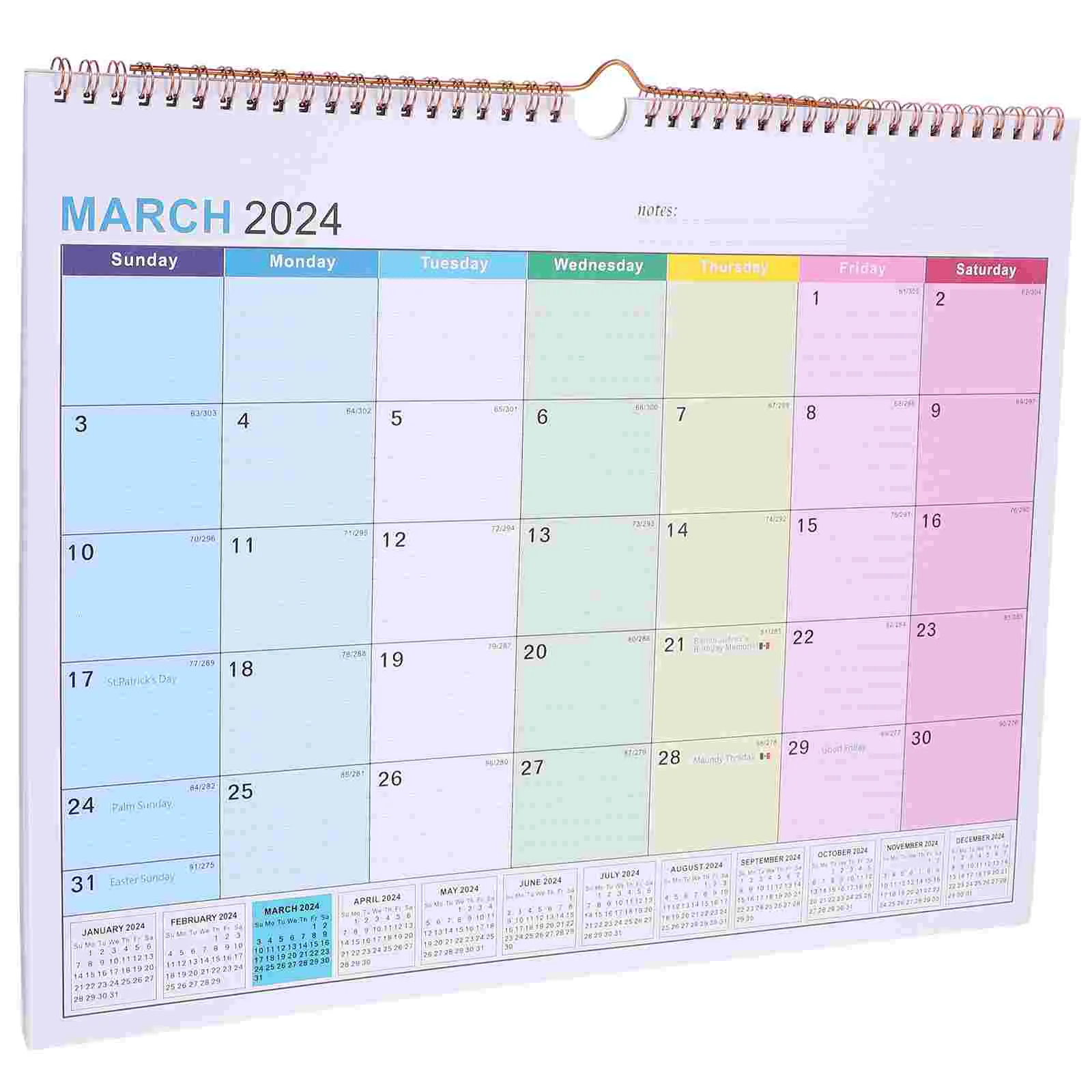 English Wall Calendarsssssss Monthly Hanging Calendarsssssss Home Large Desk Monthly Office for Home Office Schedule Paper Year