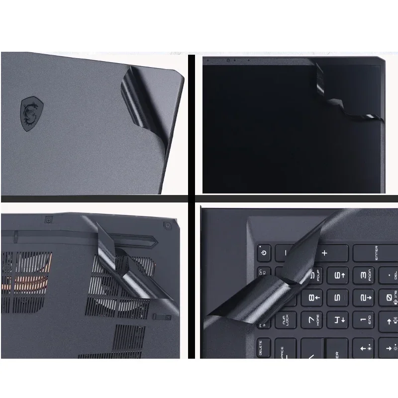 Anti Fingerprints Vinyl Sticker Skin Protector for MSI Sword 15 17 Film for GE 78 GS GT 77 GL GF GP GE 66 76 Creator 17 Modern vinyl film sticker laptop sticker