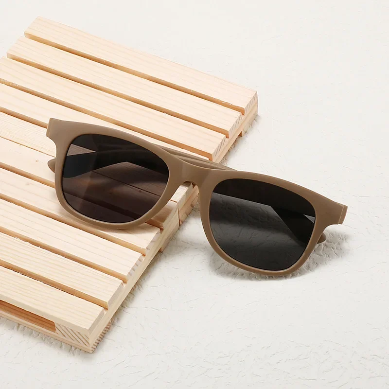 Kids Square Polarized Sunglasses Durable Soft TPEE Material Frame UV400 Protection Eyewear For Girls Boys polarized sunglasses kids sunglasses
