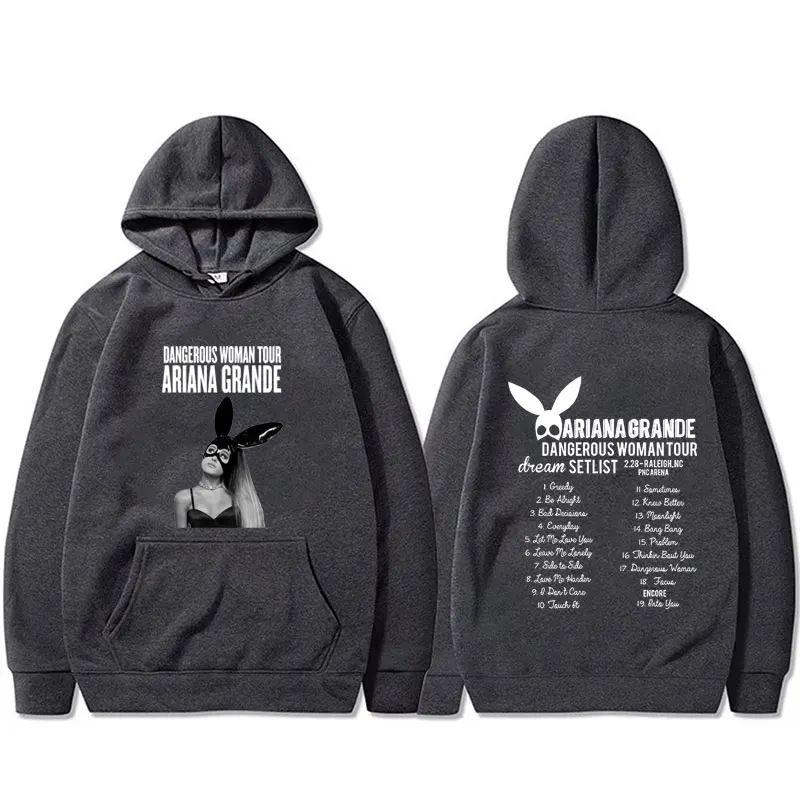 Ariana Grande Dangerous Woman Tour Hoodie Male Fashion Trend