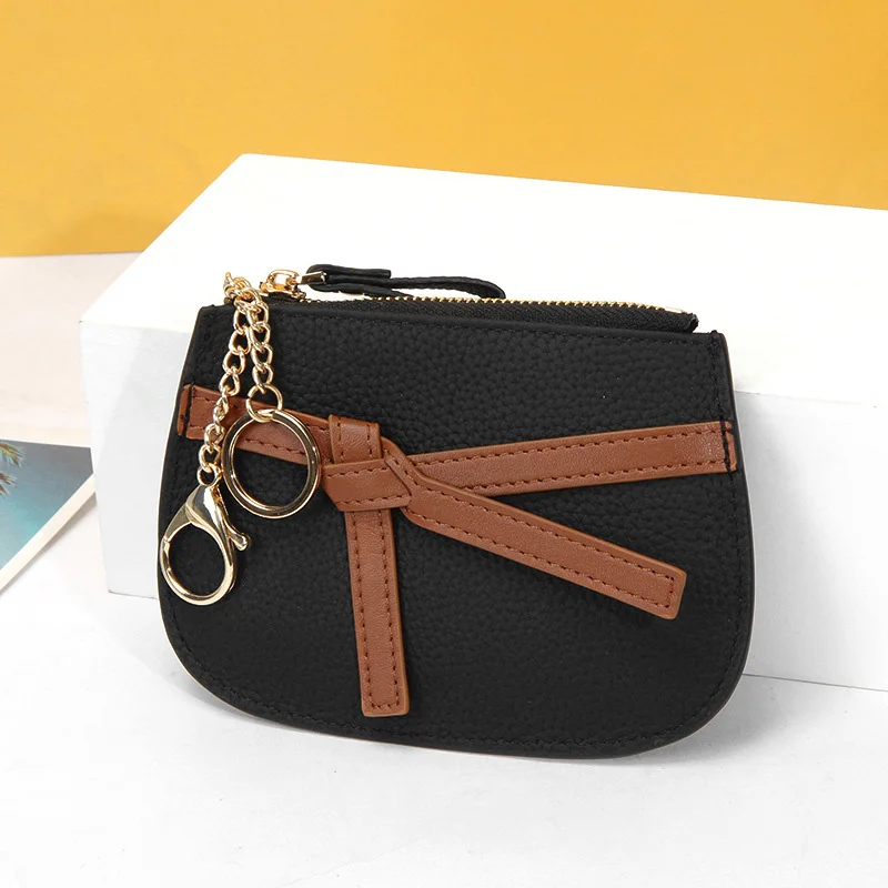 Mini Wallets Women First Layer Cow Leather Women Coin Purses Vintage Small Change Purse Coin Pouch Credit Card Wallet Money Bag