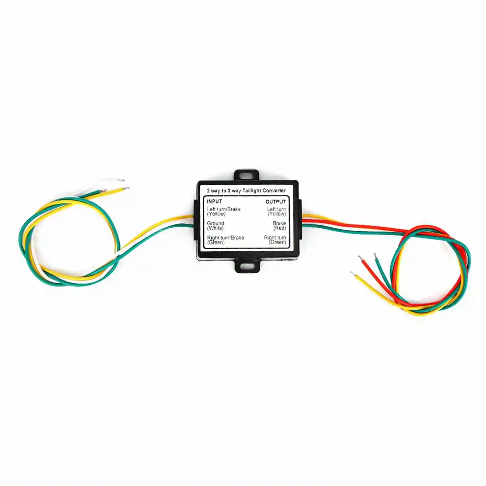 Convertitore fanale posteriore convertitore rimorchio giuntura 2-to-3 fili sistema elettrico tipo adattatore cablaggio - immagine 3