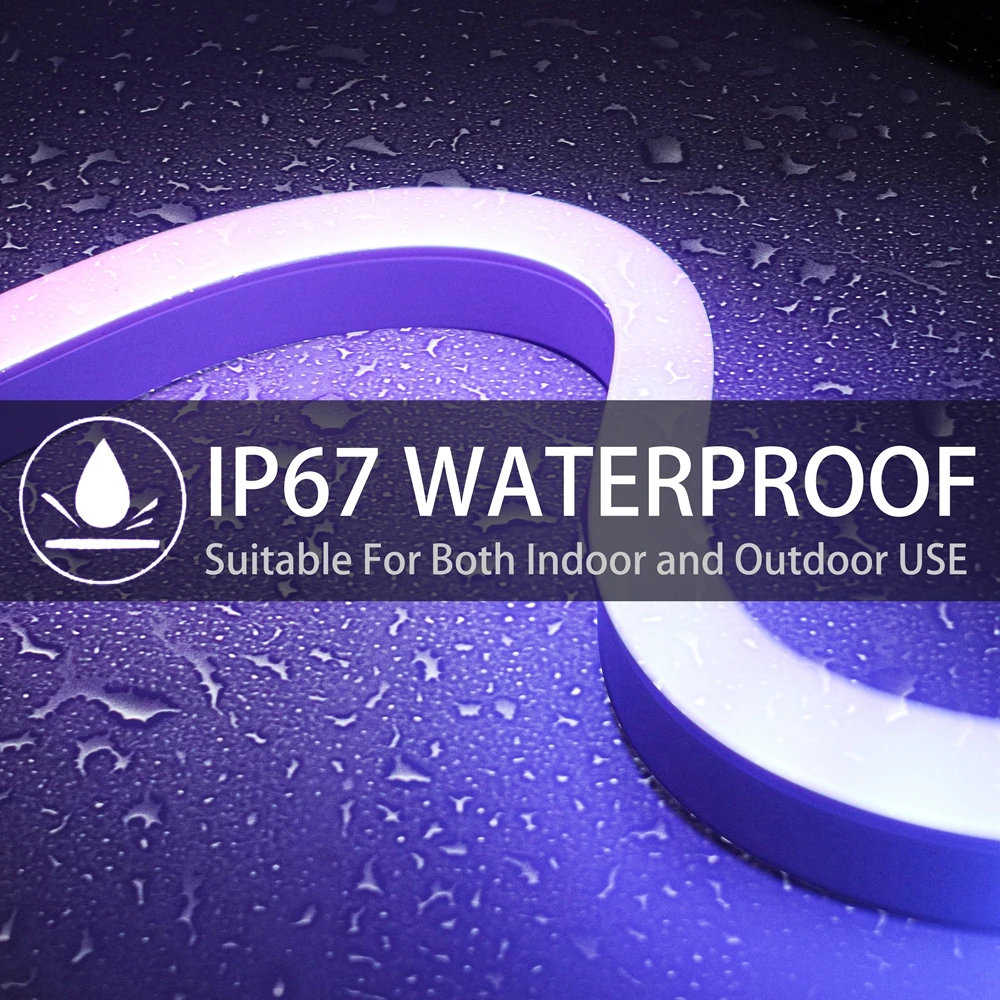 WS2812B WS2811 LED Neon Silica Gel Tube WS2813 WS2815 SK6812 5050 RGB Strip Ligh