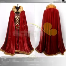 

[Customized] Anime Fate Grand Order FGO Zero Rider THE KING Dress With Red Velvet Cape Cosplay Costume Halloween Free shipping.