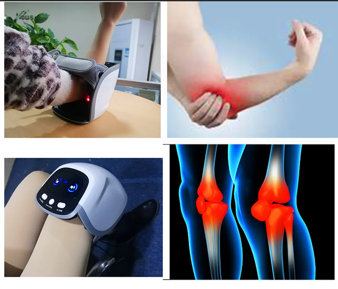 

Hot Electric Heating Knee Massager Air Pressure&Vibration Infrared Joint Pads Physiotherapy Instrument Pain Relief Health Care