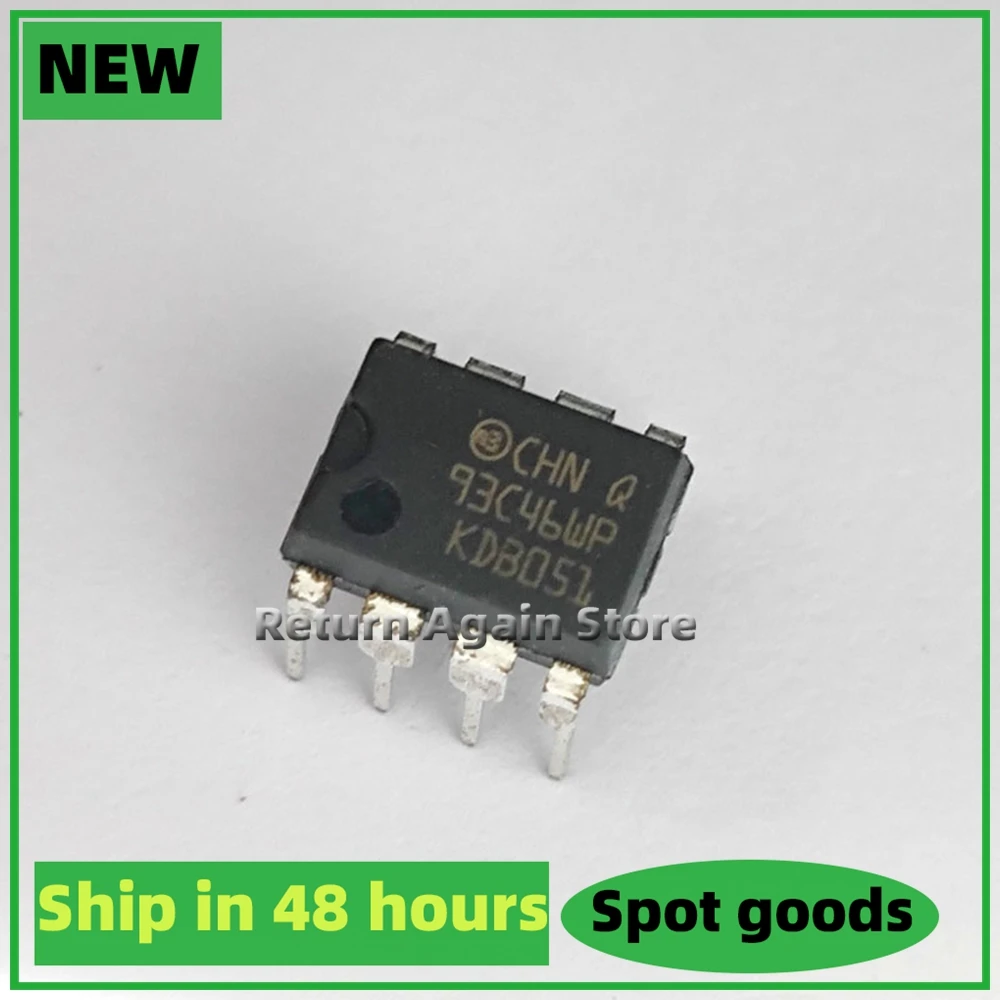 

10 шт./лот 93C46WP DIP-8 новый оригинальный EEPROM микросхема памяти M93C46-WBN6P