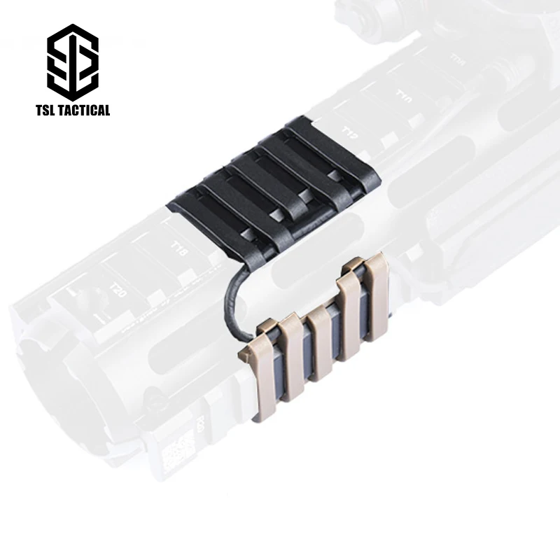 

Tactical Picatinny Rail Cover PEQ 15 DBAL M300 M600 Pressure Switch Wire Holder CQBL NGAL NATO Airsoft Hunting Rifle Accessories