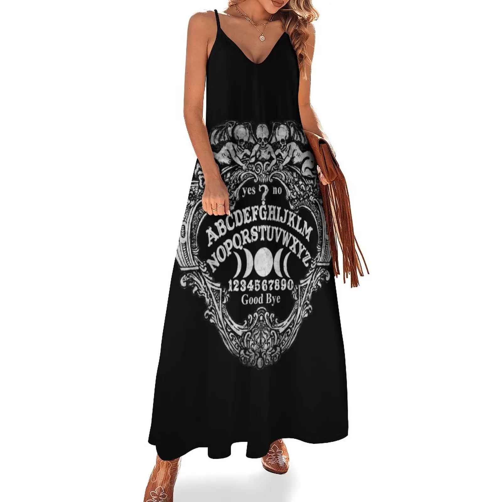 

Death Cherub Witch Board Sleeveless Dress elegant dress evening dress women evening long women summer