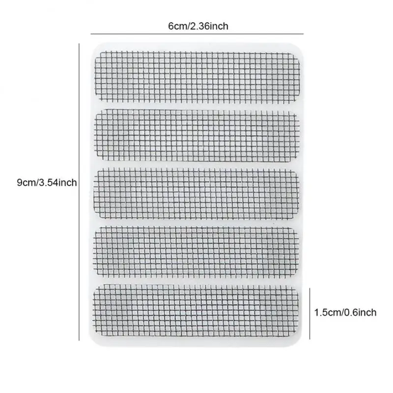 Window Door Screen Repair Patch Adhesive Repair Kit 5/10/15/20PCS window screen repair tape mosquito net anti mosquito screens mosquito gauze mesh window screen
