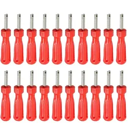 Universal Tire Valve Core Remover and Repair Tool Kit (20pcs)