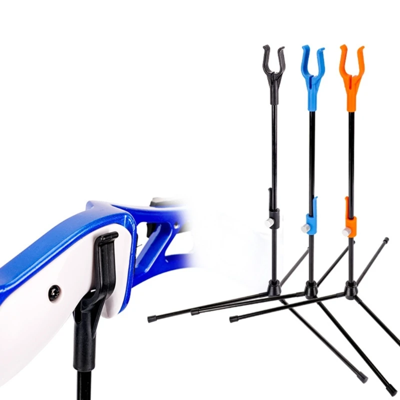 

Archerys Bow Stands Recurve Bows Holder Removable Lightweight Stand Assemble Hanger Bow Rack for shooting Hunting Drop Shipping