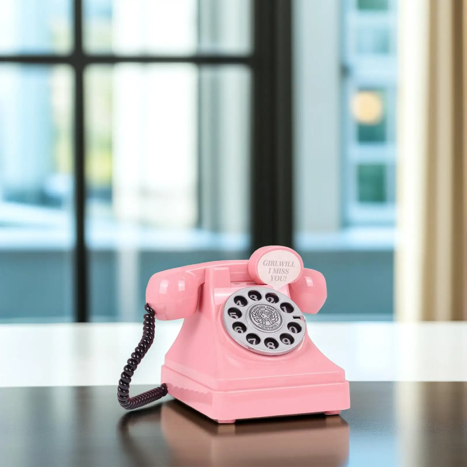 Phone Shaped Piggy Bank for Girls Saving Pot Telephone Creative Boys Money Chic 5