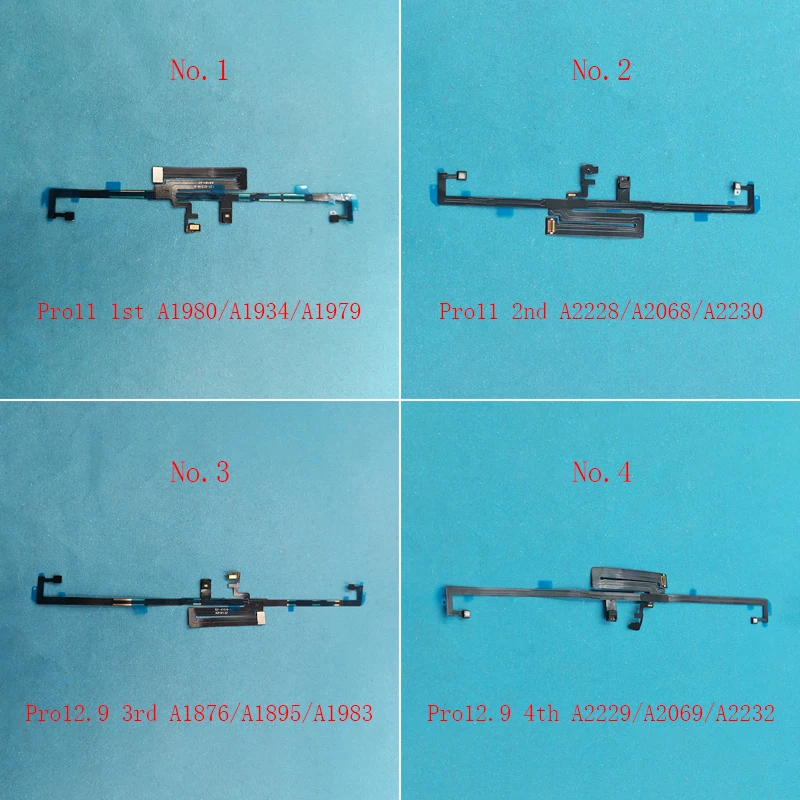 Cavo Flessibile Di Movimento Del Sensore Di Luce Di Prossimità Per Ipad Pro 11 12.9 A1980 A1934 A1876 A1895 A2228 A2068 A2229 A2069 Front Face Id Flex