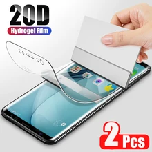 

2Pcs Hydrogel Film For Samsung S21 S20 S10 S8 S9 Plus Note 20 10 9 Plus S21 Ultra 5G A52 A12 A32 A51 A72 A71 Screen Protector