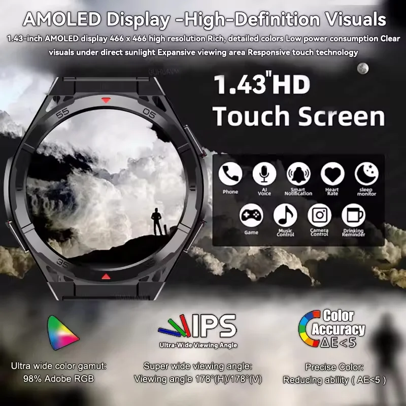 ȭ����  GPS ����Ʈ��ġ HD AMOLED ��ũ�� ������ ��ħ�� �������� ��ȭ �ɹڼ� IP69 ��� ����Ʈ ���� ����ǰ