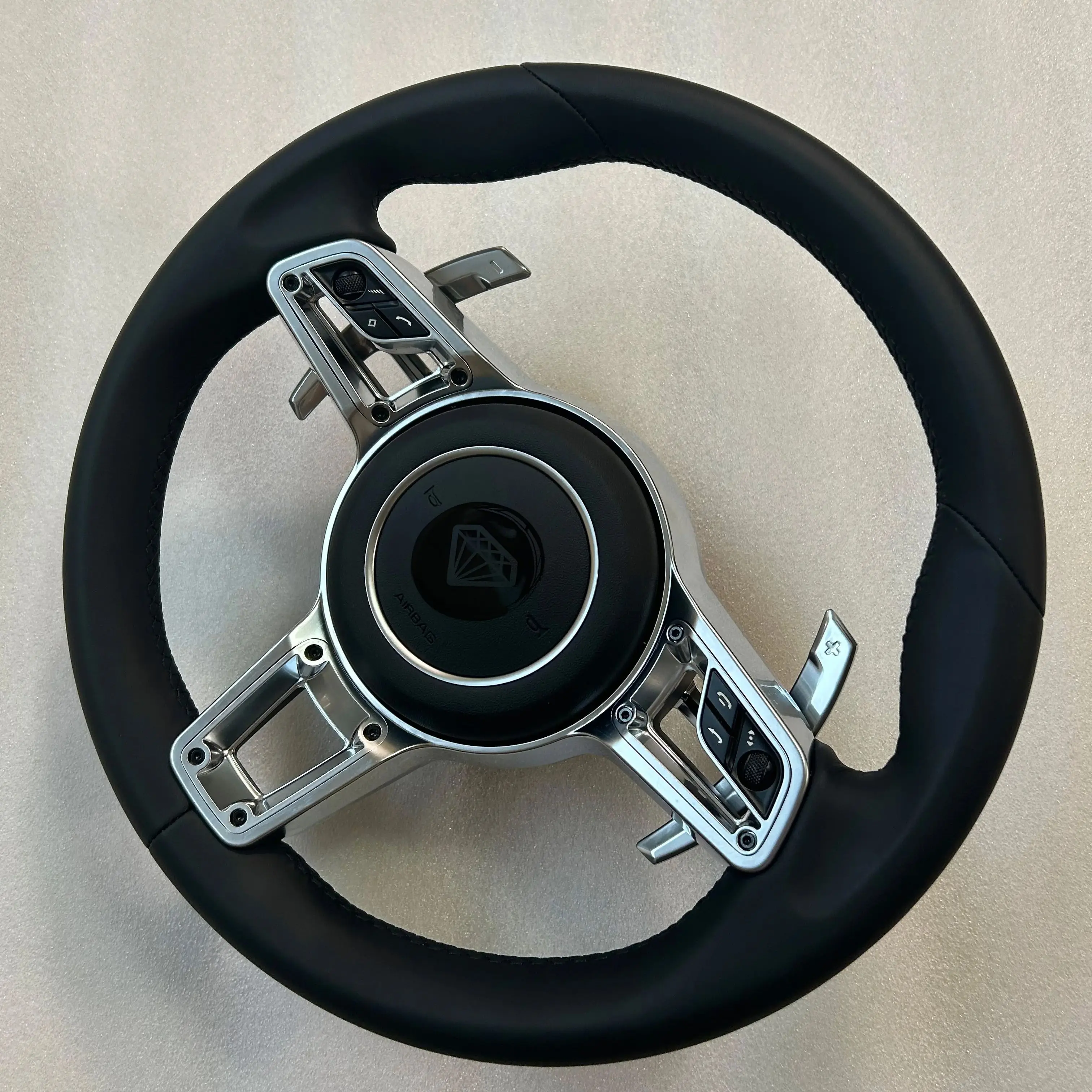 GT Steering wheel for Porsche Panamera Macan Cayenne Taycan 718 - Main Image