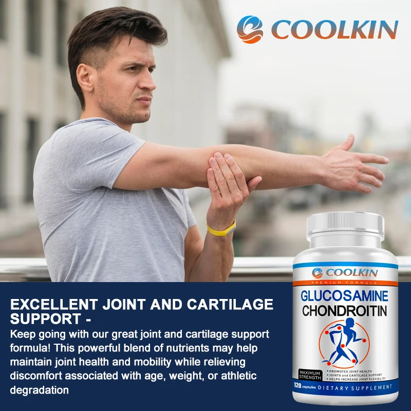 Glucosamine Chondroitin - Supports Joint Function - Relieves Occasional Discomfort in Back, Knees, Hands images - 6