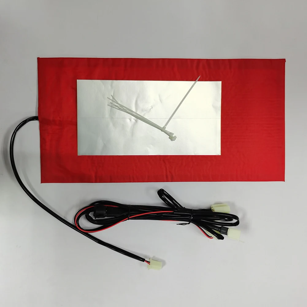 12V motorcycle ATV seat heated cushion carbon fiber pad timer adjustable temperature for ATV UTV E-bike scooter seat heater