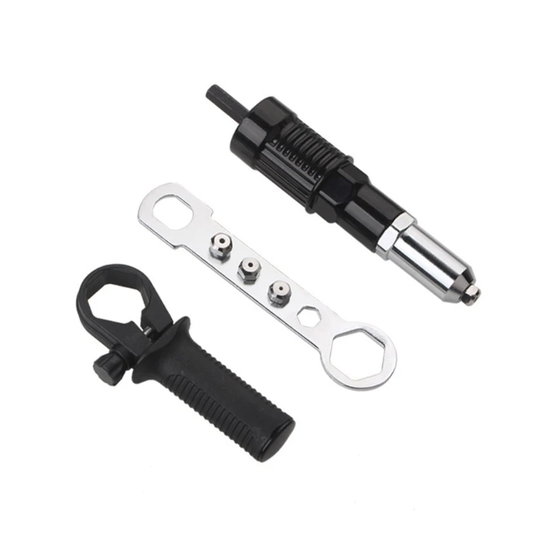 

Electric Rivet Guns Adapter Rivet Nut Guns Drill Connector for Rivet Tool Insert Nut Pull Rivet Tools Accessories Dropship