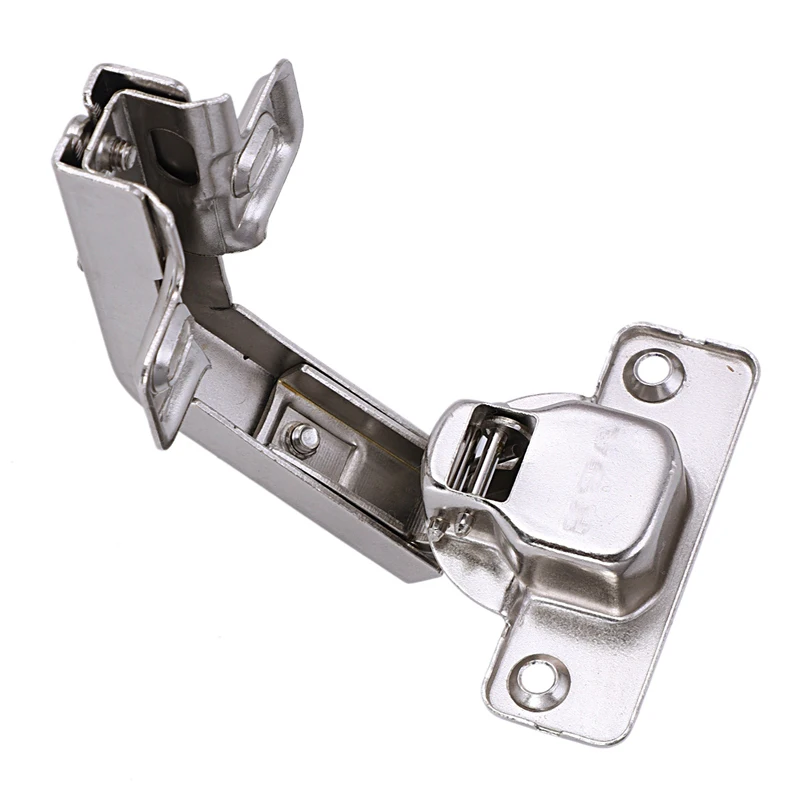 2pcs 135 Degree Door Hinges Corner Cabinet Door Hinges Combination  Plate Screws Set Kitchen Cupboard Furniture Hinges Hardware