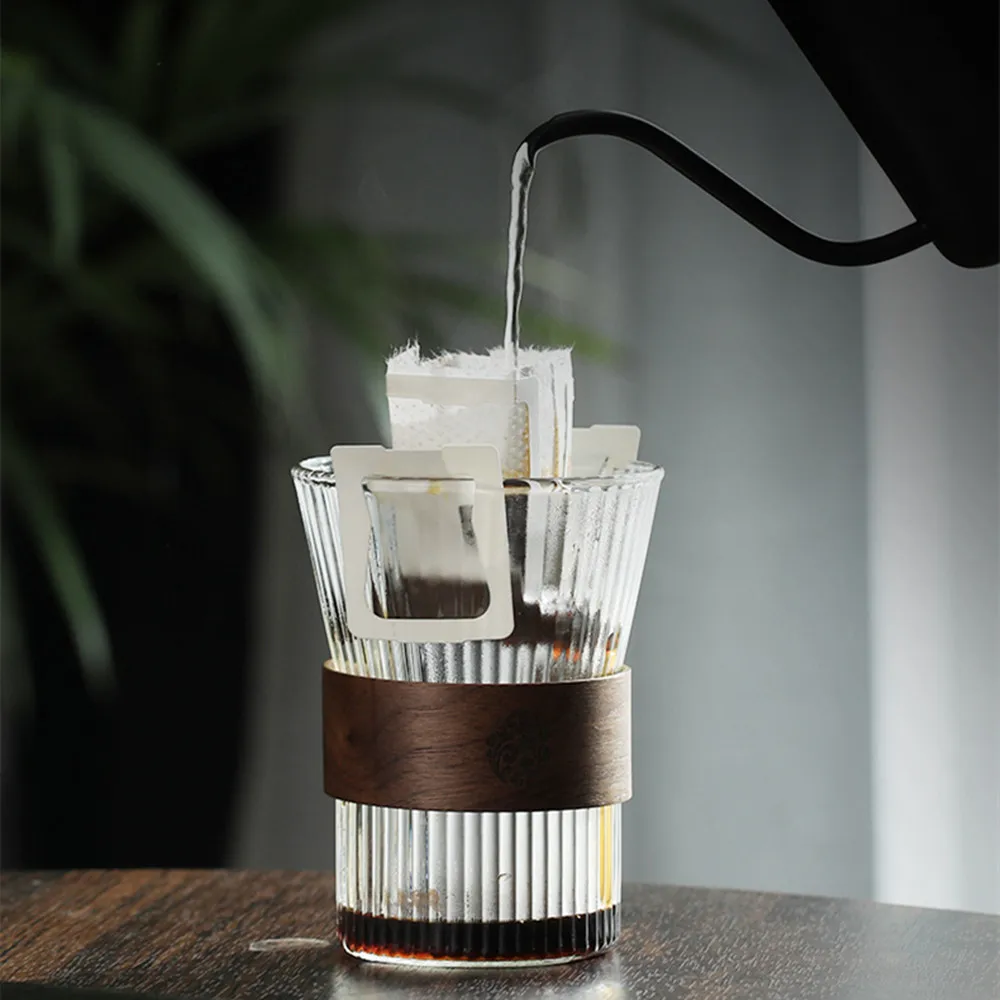 

1PC Whiskey Cup Wine Beer Teacup Coffee Flat Cup Glass Cups of Tea Microwave and Dishwasher Safe Creativity Shape Drinkware