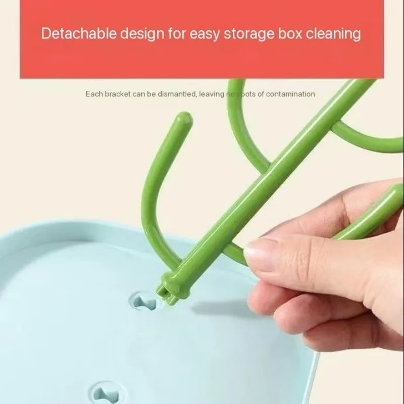 Baby bottle drying rack drying rack water cup draining storage box storage box bottle