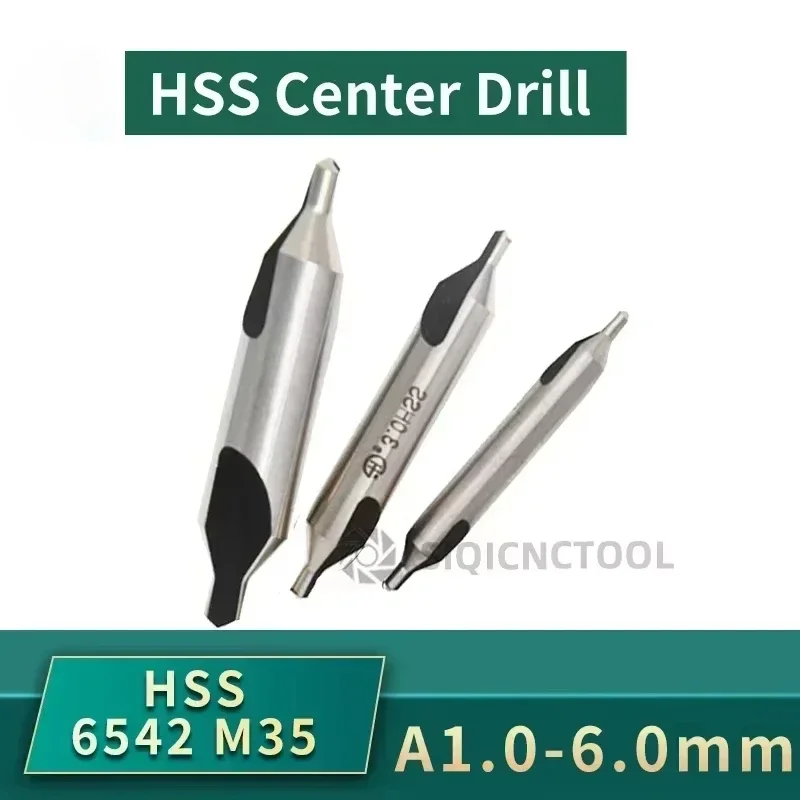 금속 가공에 최적화된 LOCO HSS 센터 드릴 세트