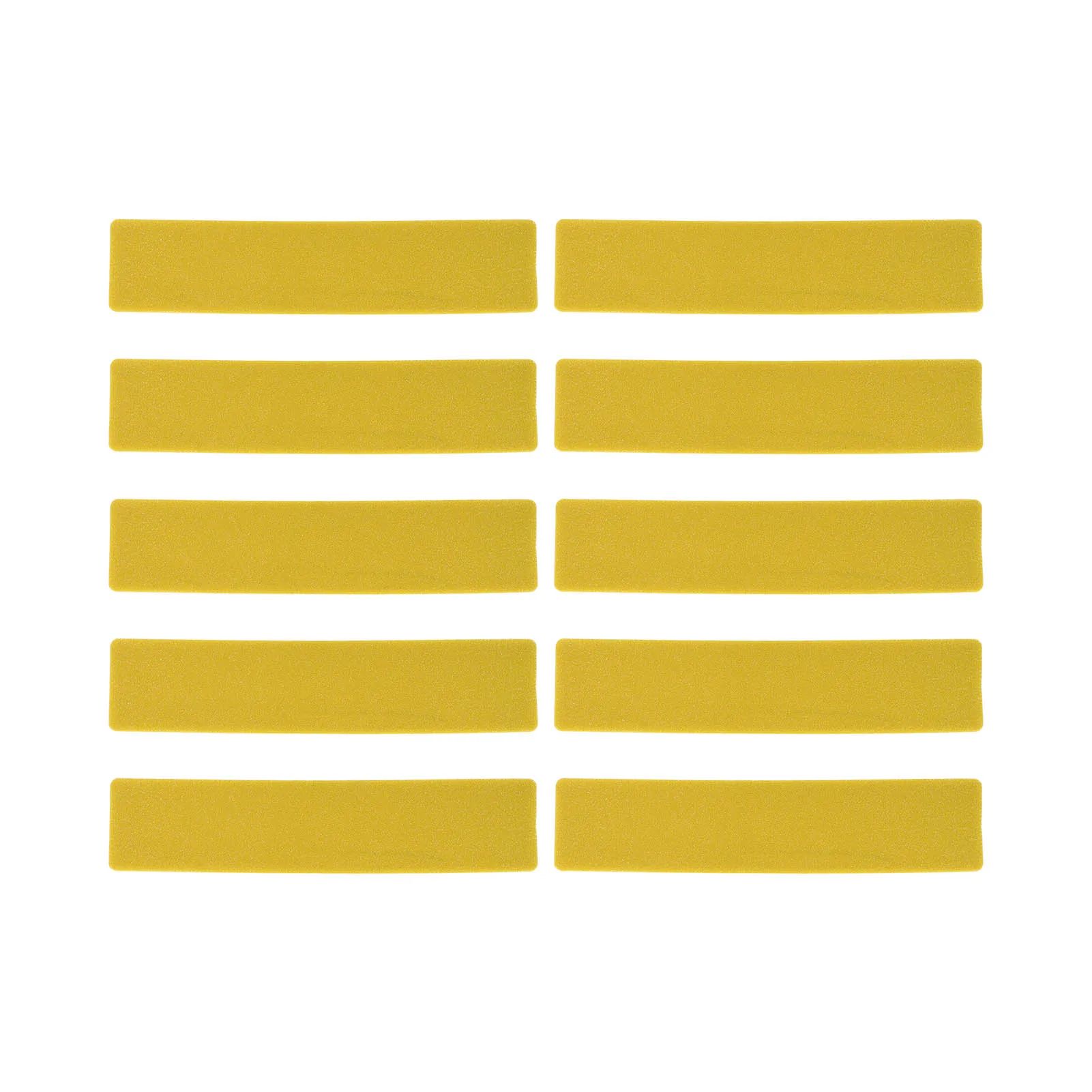 10pcs Tennis Court Marker Good Toughness Court Line Marker Bright Color Rectangular Flat Sign Sticker for Basketball