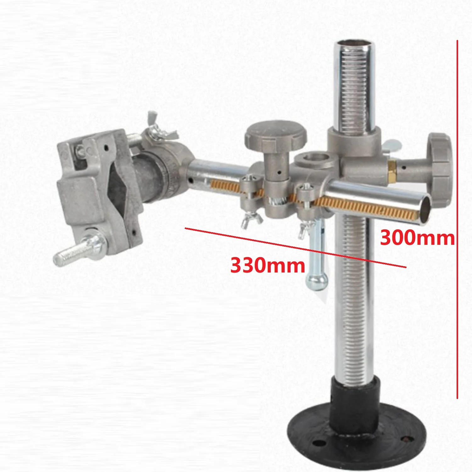 Pipe Welding Pipe Welding Iron 30x33cm Automatic Welding Positioner Part BY-10 HD-10 Table Tube Welder Torch Holder TIG MIG Gun Welder Support V Clamp