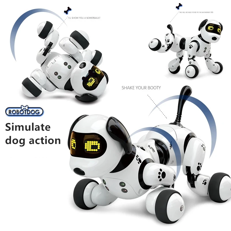 Interactive Smart Dog Toy Talking Singing Robotic Puppy Pet – TheToddly