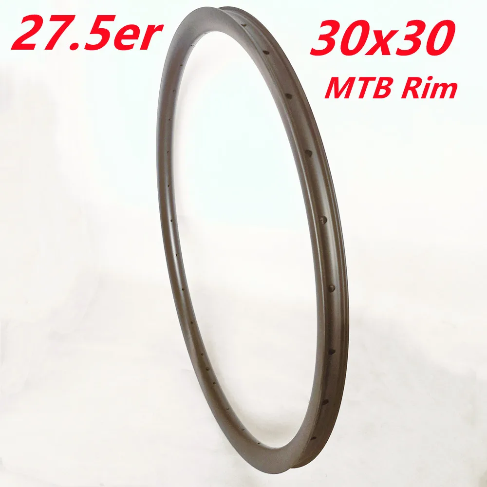 Best Price UD Matte/3K Glossy Hookless Wheel Rim Super Light 27.5ER/650B 30x30 Asymmetric MTB Carbon |