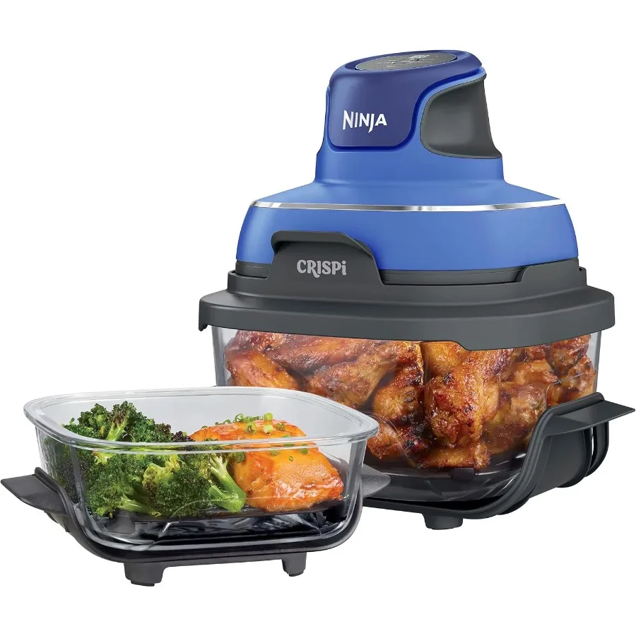 Crispi Multi Use Air Fryer and Glass Containers