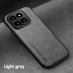 Shockproof Magnetic Protective Phone Case for Redmi 13C 4G (Light Grey)