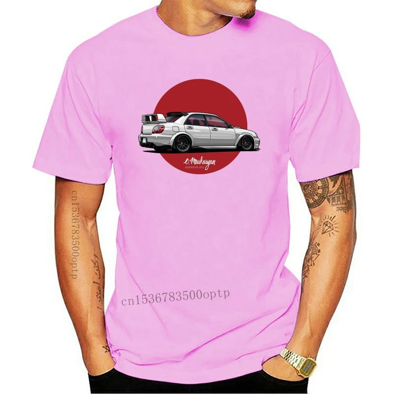 

Новинка, Мужская футболка Impreza STI (белая), футболка унисекс, женская футболка, футболки, Топ