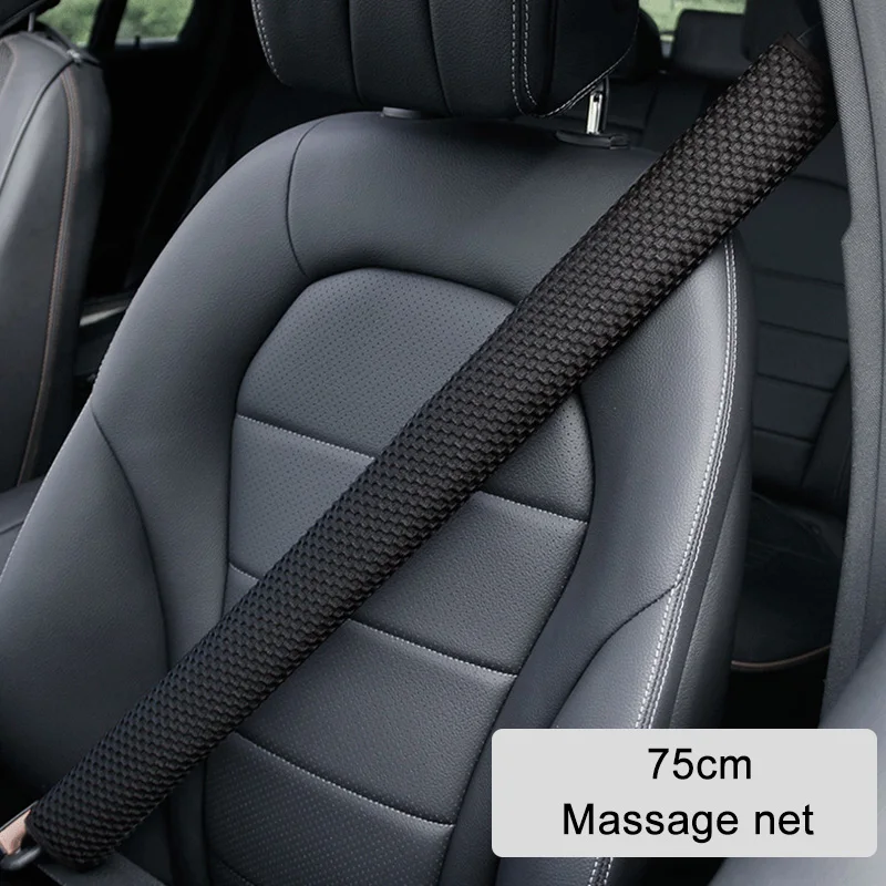 Car Seat Belt Shoulder Guard Padding Pad Massage Net Breathable Four Seasons 23 30 50 75cm Car Interior Accessories seat belt protection seat belt covers seat belt protector safety belt shoulder guard