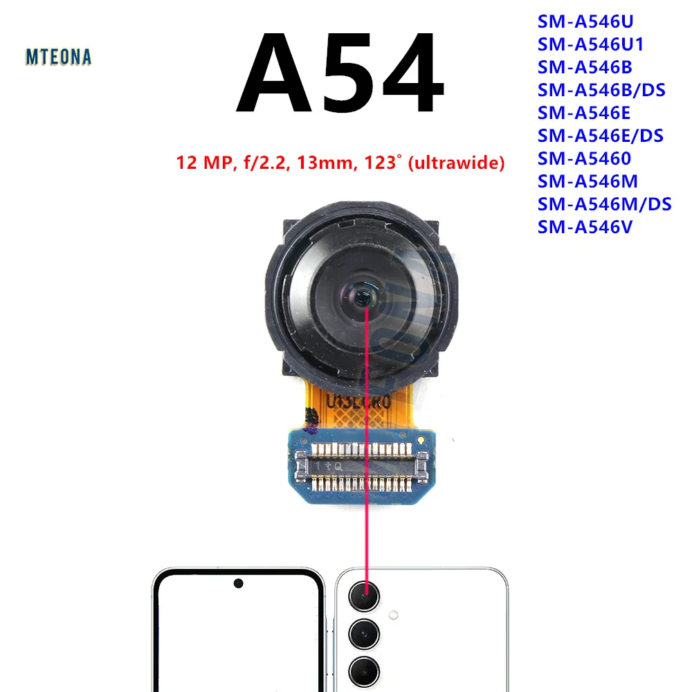 Enhanced Camera Module Replacement for Samsung Galaxy A Series - Front & Rear Views