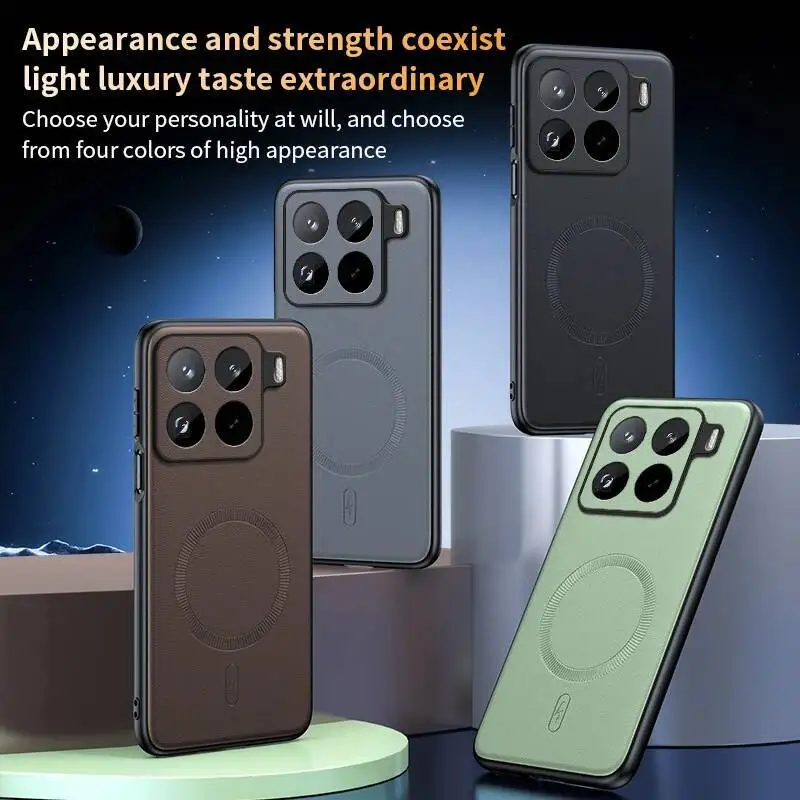 Enhanced Magnetic Rugged Armor Shockproof Case with Magsafe Compatibility for Business Professionals