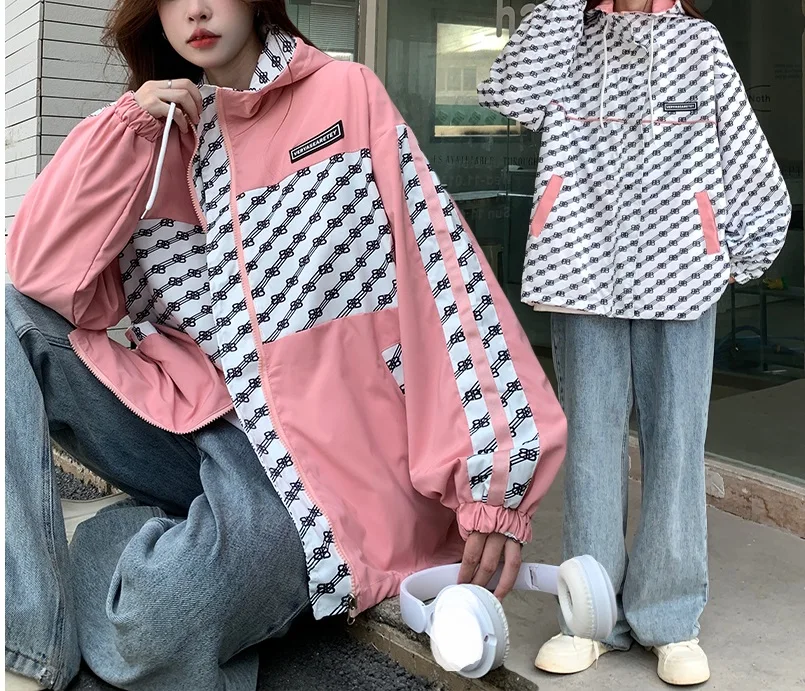 Coat Spring and Autumn Double Sided Charge Coat 2023 New Fashion Spring and Autumn Wear Jacket Top Coat Female double sided pei spring steel plate 257x257mm