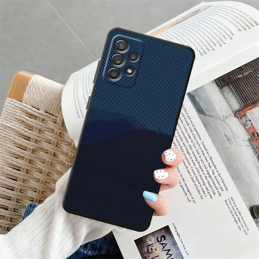 Black Woven Universal Phone Cover Case