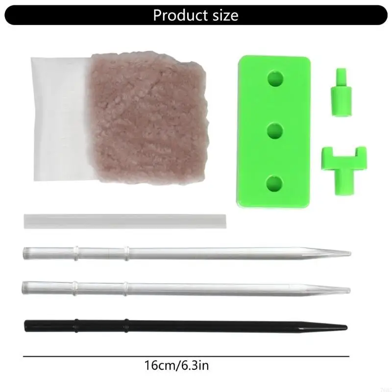물리 실험실 정전기 마찰 막대 키트 마찰 전기 실험 세트 과학 실험 교육 보조