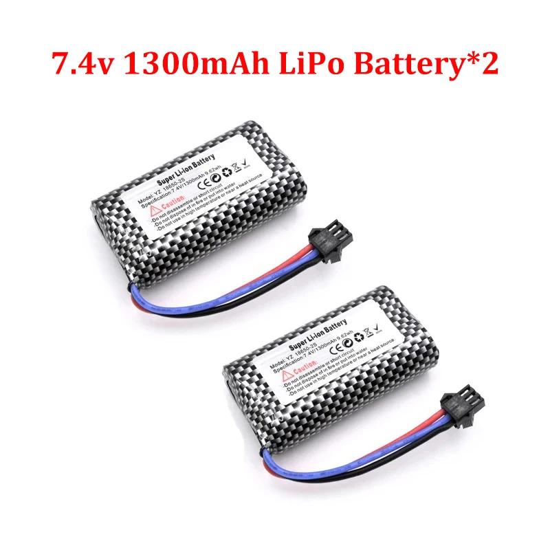 MN82 Remote Control Car Original Battery MN128 MN78 7.4V 1300mah Battery Original Charger LC79 MN MODEL 4