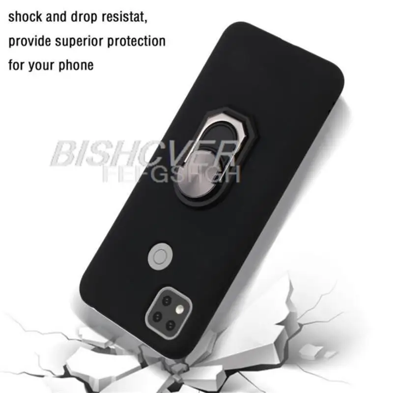 Coque Oukitel IIIF150 R2022 6 78 Noir + 3 films en verre trempé ultra fin en silicone TPU