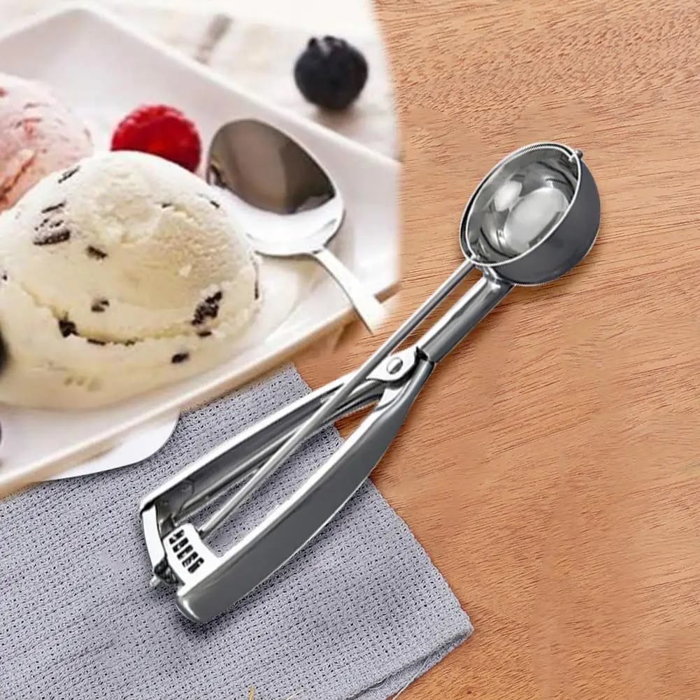 Cookie Scoop For Baking Set Of 3, Ice Cream Scoop Stainless Steel, Cookie  Dough Scoop, Cupcake Scoop, Meatball Scoop - AliExpress