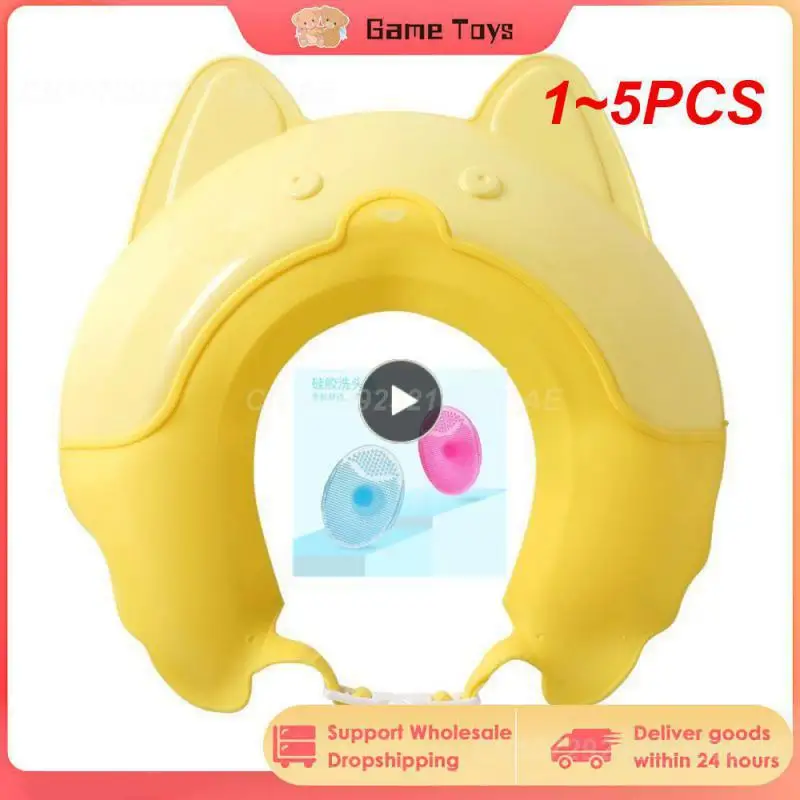 

Регулируемая детская шапка для мытья волос, 1-5 шт.