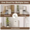 Folding Shower Bench Entryway Stool Wall Mounted Folable Shoe Changing Stool for Bathroom Living Space Saving Extenable Bench ﻿ 5