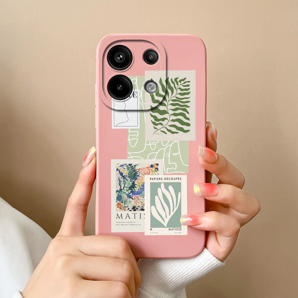 Charming Astronaut Cats Liquid Shockproof Square Case - Fashionable Soft Cover